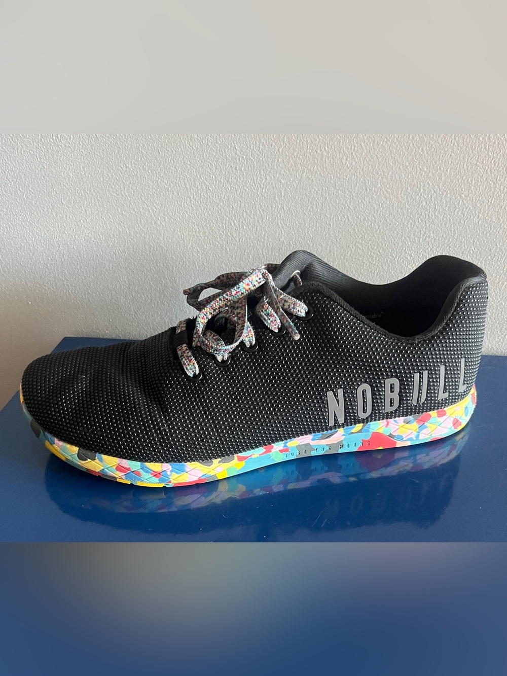 NOBULL Outwork trainers  black Superfabric upper & , multi-patterned 12.5